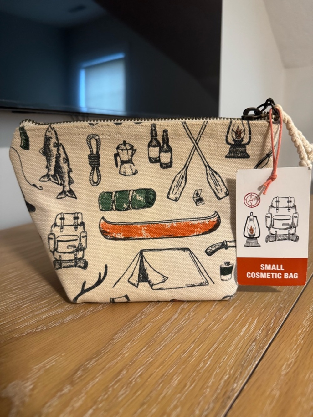 Canvas Camping Cosmetic Bag